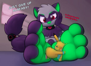 [comm] [paw] [bad end] Get absorbed, loser~