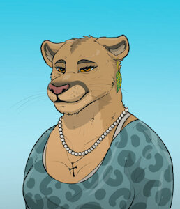 Introducing Flora! Eisen and Tabs grandmother. Ferns mother. :3