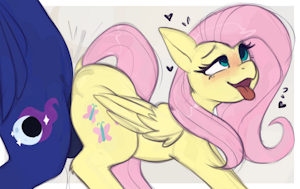 Fluttershy Backshots