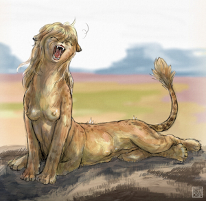 Lion creature