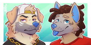 Duo Icon Commission for Lil_Jairito
