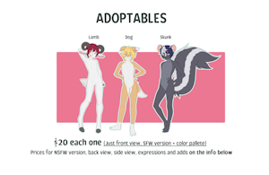 Adoptables (OPEN)