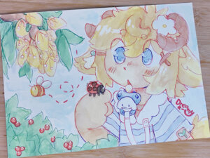 In the garden ~🐞
