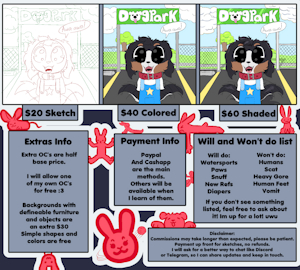 Commission sheet