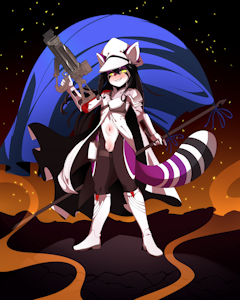 Captain Crossbow, Decorated Hero (Art by Kathekatt)