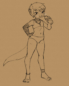 A girl who is pretty streamlined