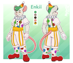 Ref. Sheet commission for Enkii