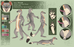 Outlaw The Long-Tailed Weasel Ref