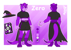 ZERO - Ref sheet commissions for Tom T