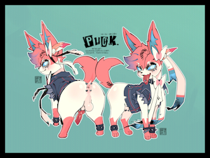 Sylveon Ref Sheet Commission