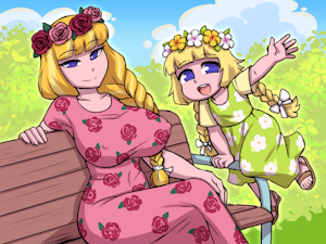 Astrid & big sis