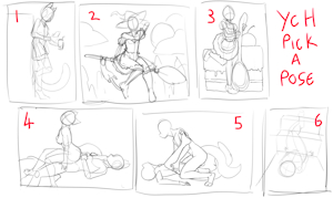 pick a pose ych selection