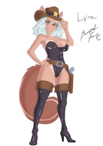 Hot Blooded Mama (Art by Blazeymixthebun)