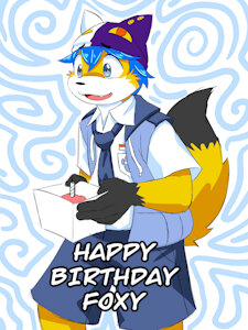 BIRTHDAY FOXY