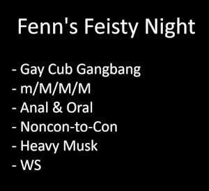 Fenn's Feisty Night - Written by GabrielDrake