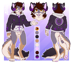 Ref. Sheet Commission - Kindofsnowy