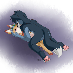 Wolf and His Prey [C]