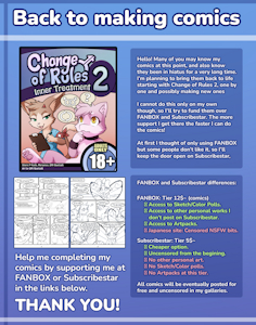 Back to making Comics! Change of Rules 2