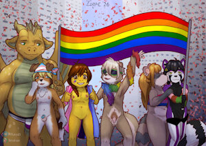 Stride in Pride! (Art by Liryal)