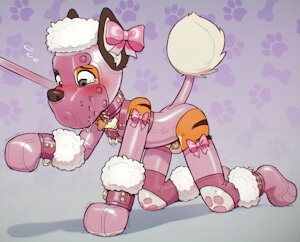 Pretty Sissy Poodle Puppy