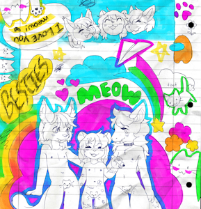 Bestie sketch sheet