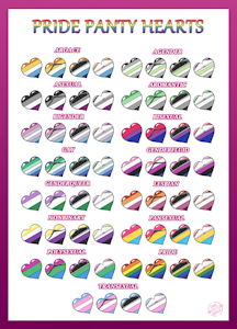 Pride Panty Hearts
