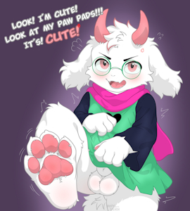Look at my paw pads!!! (NSFW)