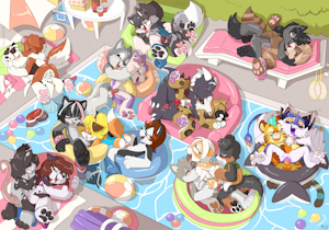 *YCY*_Pool party