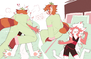 [LUALU] when your 200 pound bf wants to cuddle