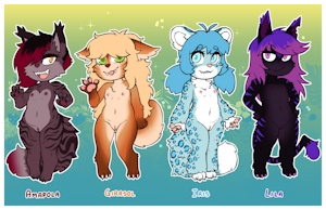 Wild-gals Adoptables! - OPEN