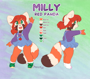 Milly has arrived!