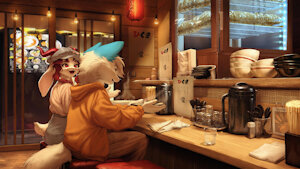 “Ramen for Two” by hophwind