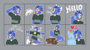 [$] Stickers for SockDragon