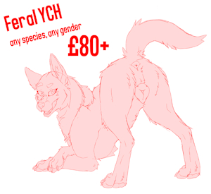 Feral YCH - Presenting