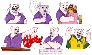Novak Has a Sticker for That