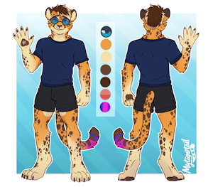 Ref. Sheet  Commission for Zade The Cheetah