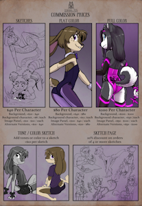 Commission Prices 2026