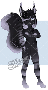 Gothic Squirrel adoptable {open}