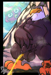 Funny birb scene