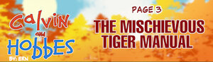 Calvin & Hobbes - The Mischievous Tiger Manual - Page 3