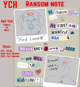 YCH - Ransome note