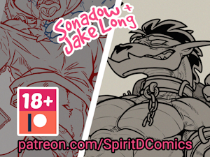 Sonadow + Jake Long WIPS are up on Patreon!