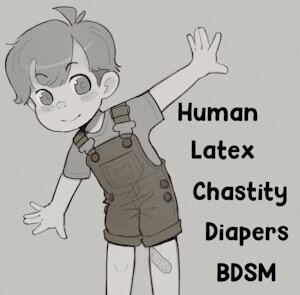 Latex Lion Boy Dress-Up
