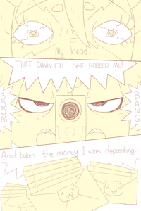 My head...