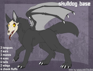 Customisable Skulldog Base