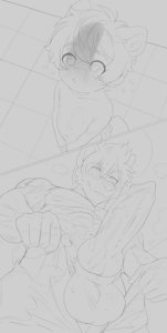 Mixxy loves daddy’s sweaty balls after work ~ 🥵