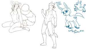 Gesture Drawings & Doodles