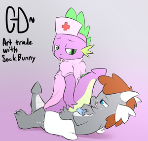 Art trade with Sock