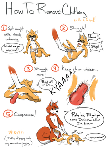 How To Remove Clothing With A Friend!