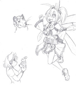 Accumulated Sketch Dump - Chantelise